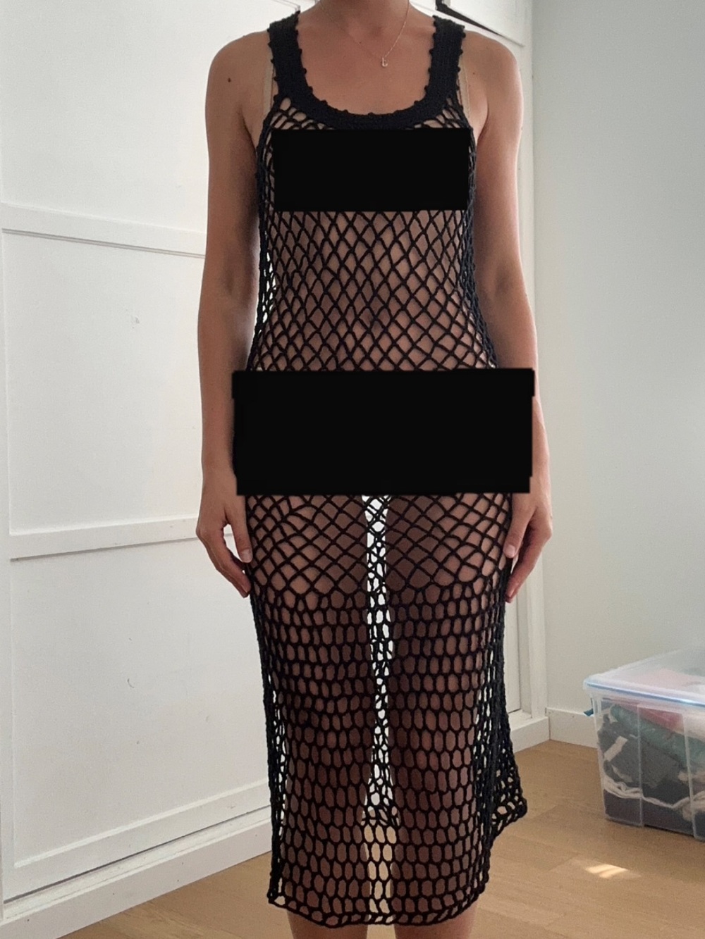 Topshop Cover-Up Midi Dress